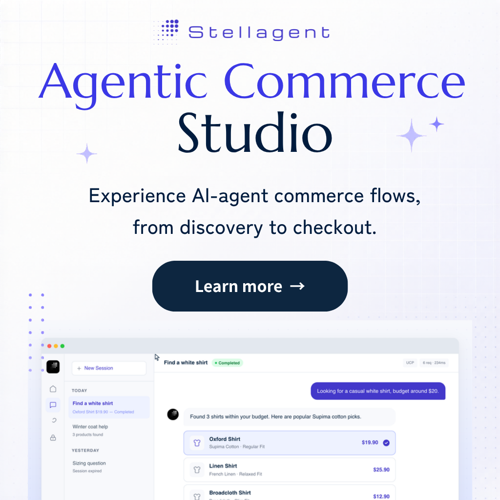 Agentic Commerce Studio - Validate AI-agent shopping in your browser