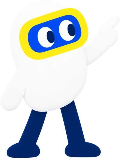 チャットを指すミル